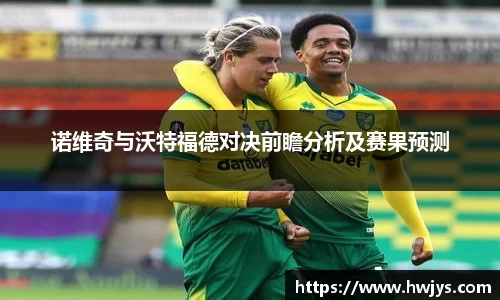诺维奇与沃特福德对决前瞻分析及赛果预测